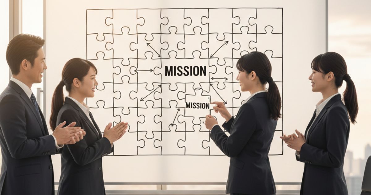チームの「共通言語」を作ろう｜価値観を共有するためのミッション策定術