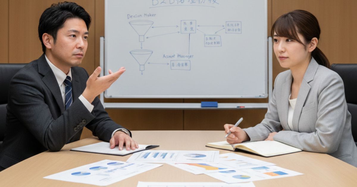 BtoB営業のターゲット選定術｜担当者・決裁者・影響者の役割と心理を理解する