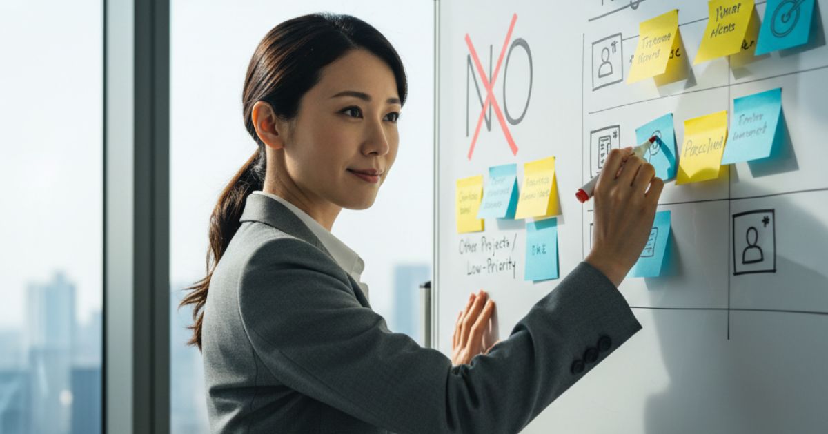 「誰に売らないか」を決める戦略｜資源を集中させて効率を最大化する判断基準